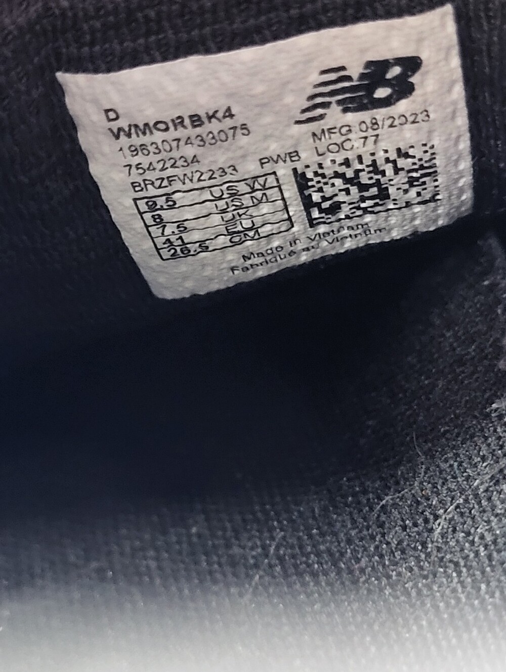 New Balance Fresh Foam X More V4 Women's Running Shoes Grey White Sneakers 9.5 D - Picture 10 of 10